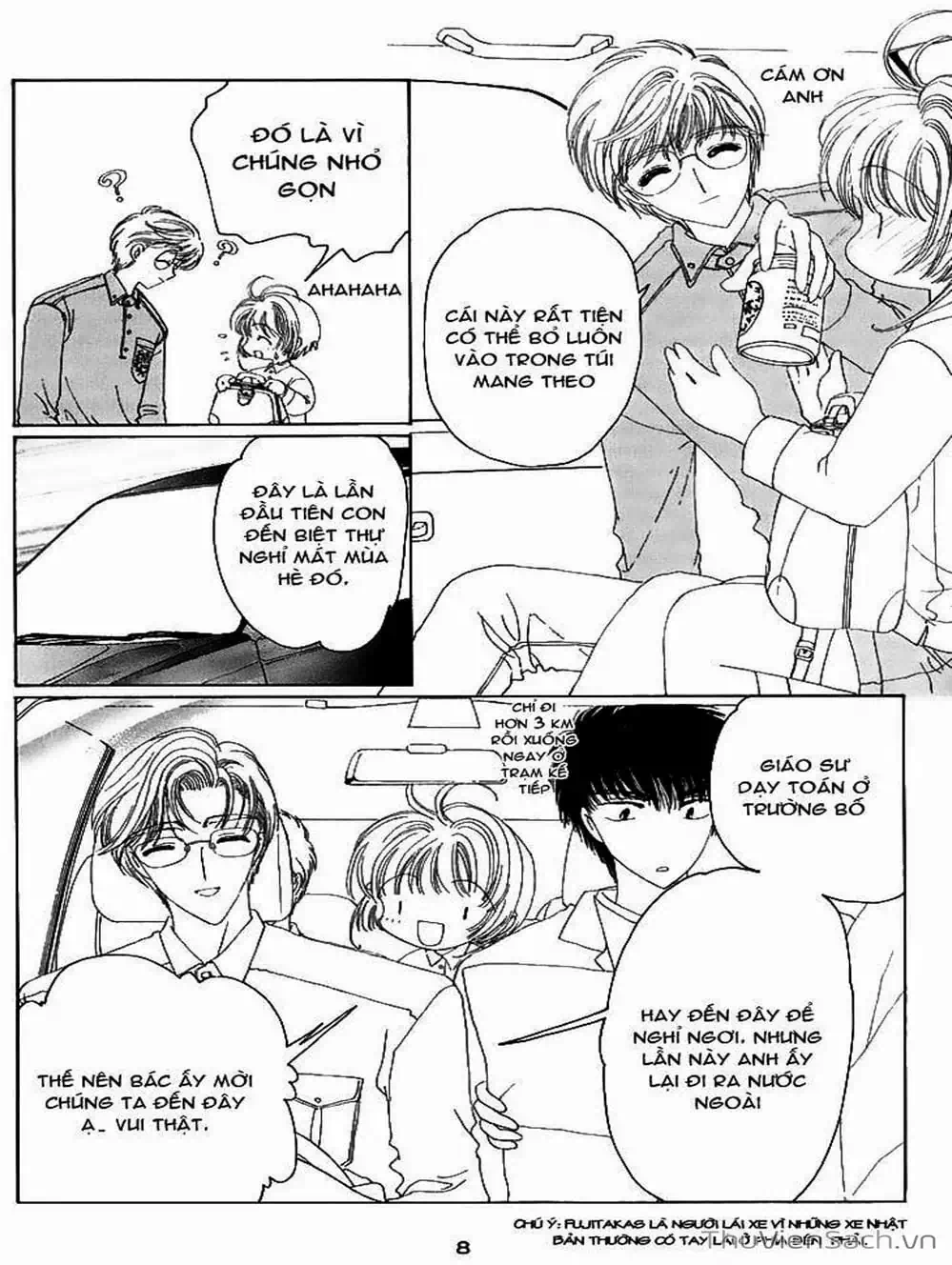 Truyện Tranh Thẻ Bài Pha Lê - Card Captor Sakura trang 2