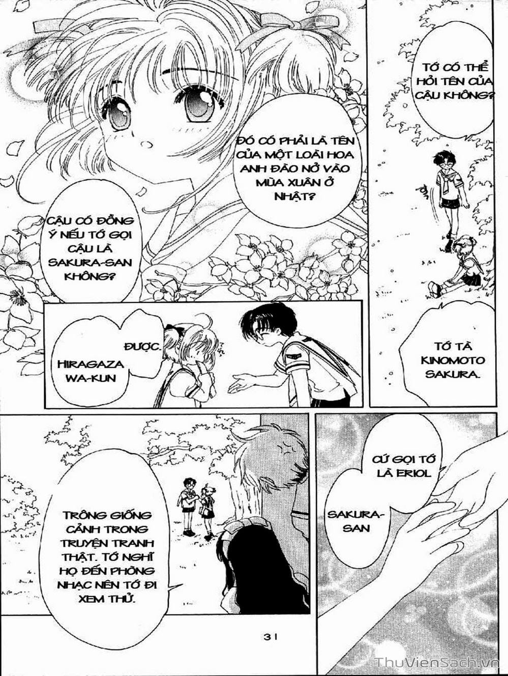 Truyện Tranh Thẻ Bài Pha Lê - Card Captor Sakura trang 1115