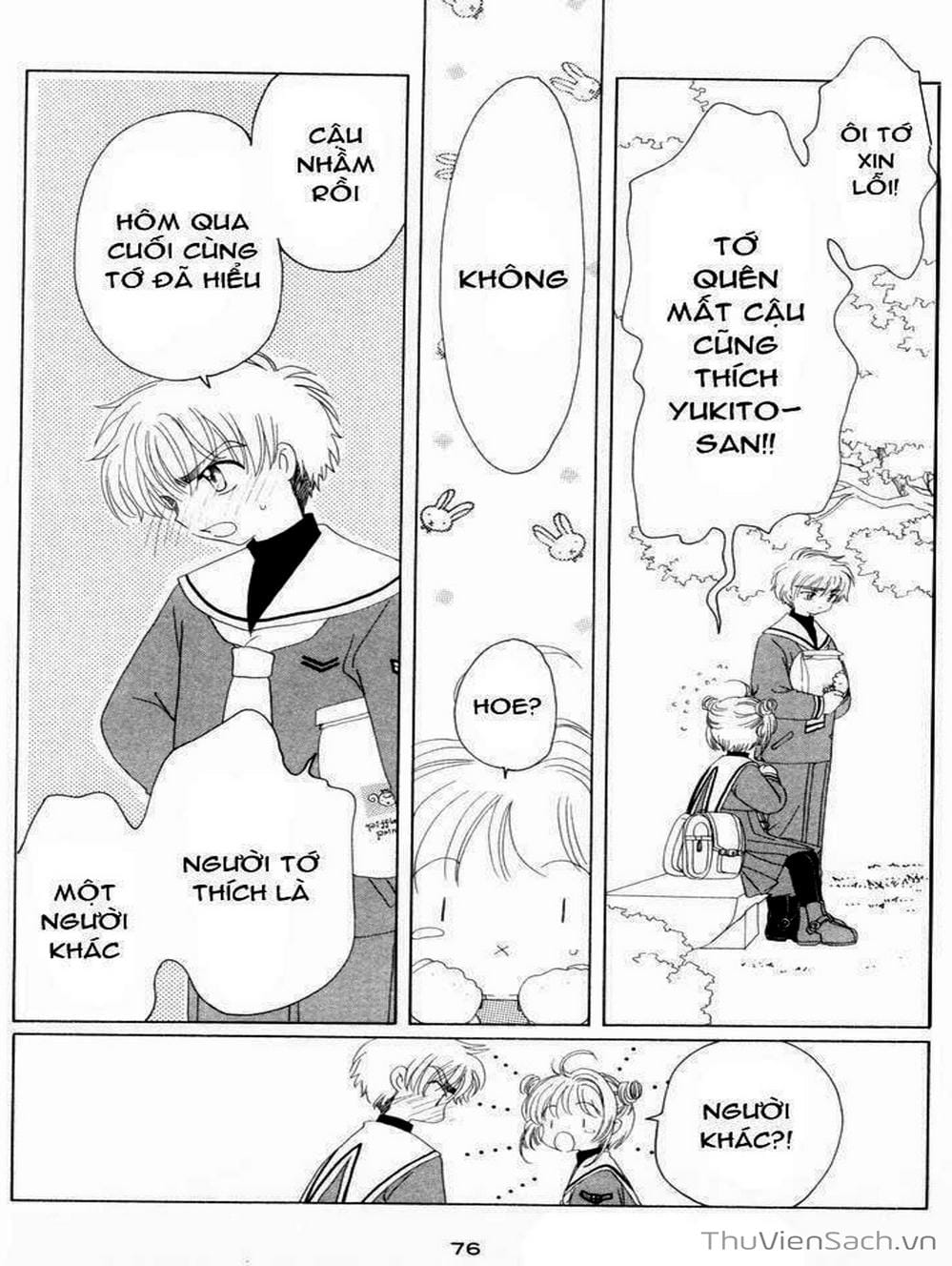 Truyện Tranh Thẻ Bài Pha Lê - Card Captor Sakura trang 1343