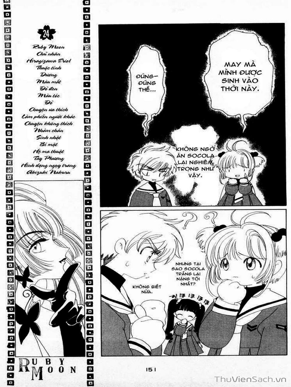 Truyện Tranh Thẻ Bài Pha Lê - Card Captor Sakura trang 1418