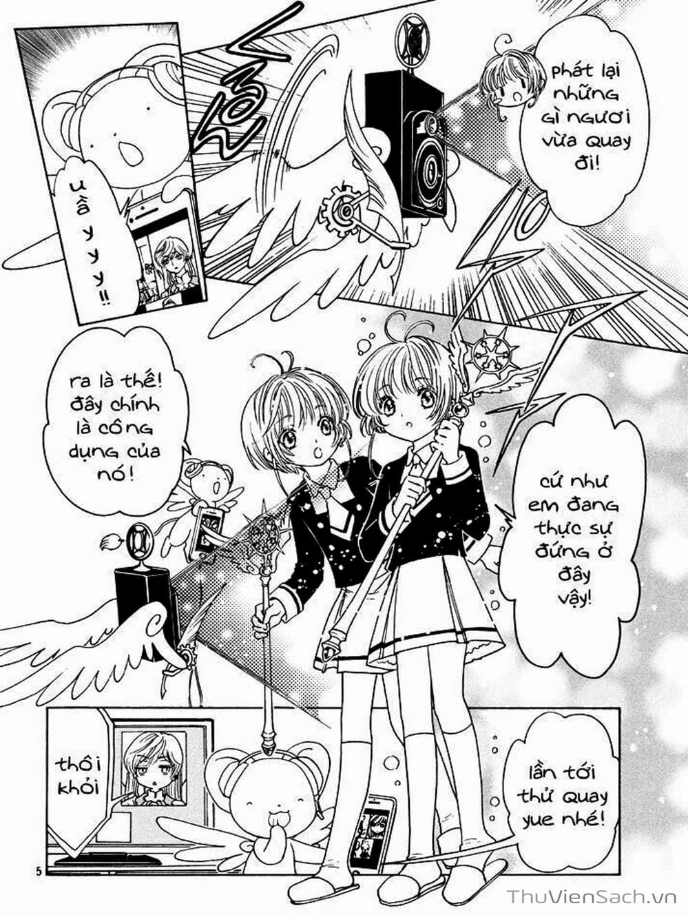 Truyện Tranh Thẻ Bài Pha Lê - Card Captor Sakura trang 2553