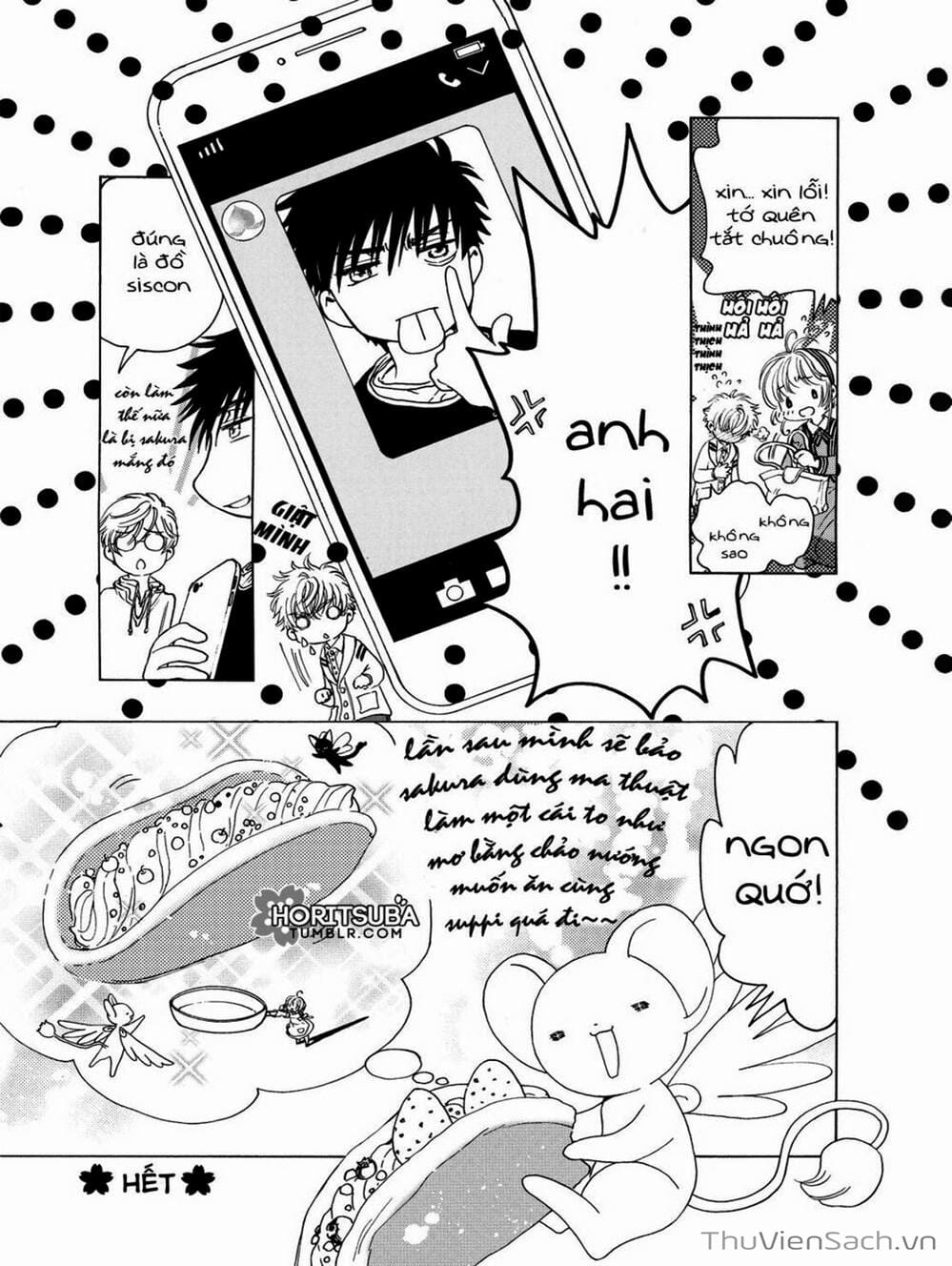 Truyện Tranh Thẻ Bài Pha Lê - Card Captor Sakura trang 3111