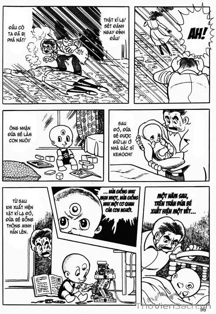 Truyện Tranh Cậu Bé Ba Mắt - Mitsume Ga Tooru trang 5