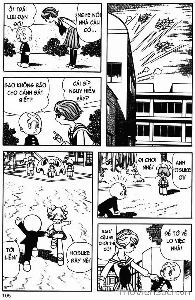 Truyện Tranh Cậu Bé Ba Mắt - Mitsume Ga Tooru trang 5