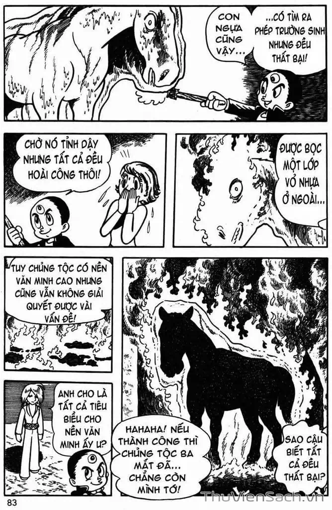 Truyện Tranh Cậu Bé Ba Mắt - Mitsume Ga Tooru trang 5