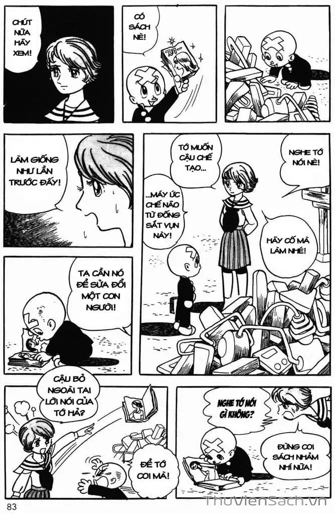 Truyện Tranh Cậu Bé Ba Mắt - Mitsume Ga Tooru trang 5