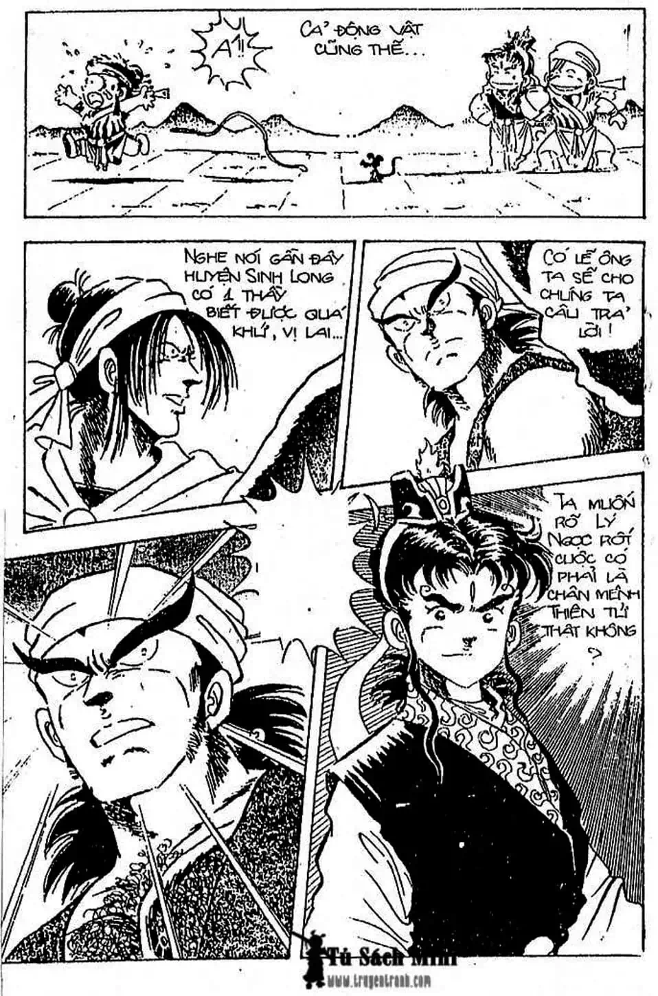 Truyện Tranh Cậu Bé Đế Vương trang 5