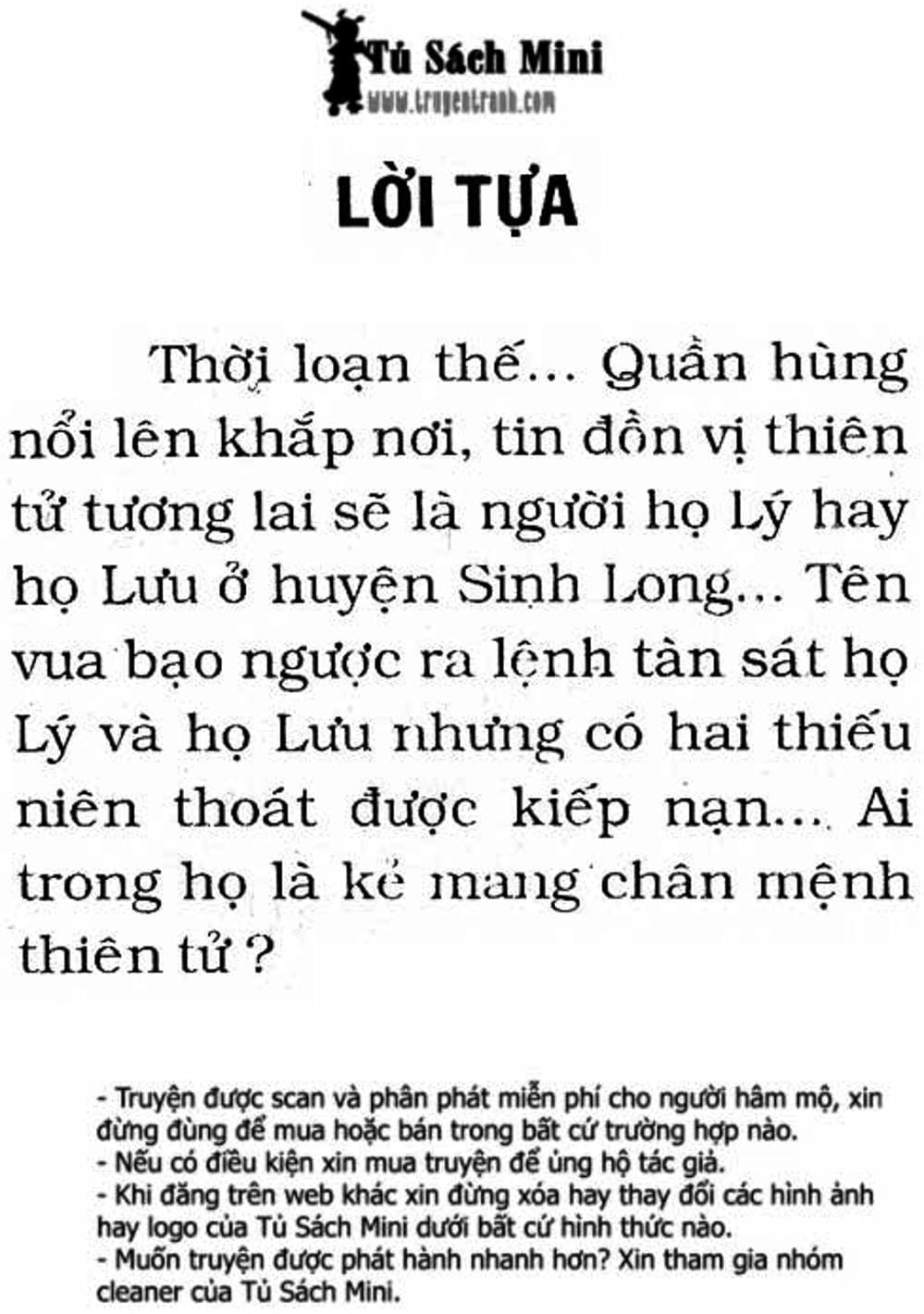 Truyện Tranh Cậu Bé Đế Vương trang 5