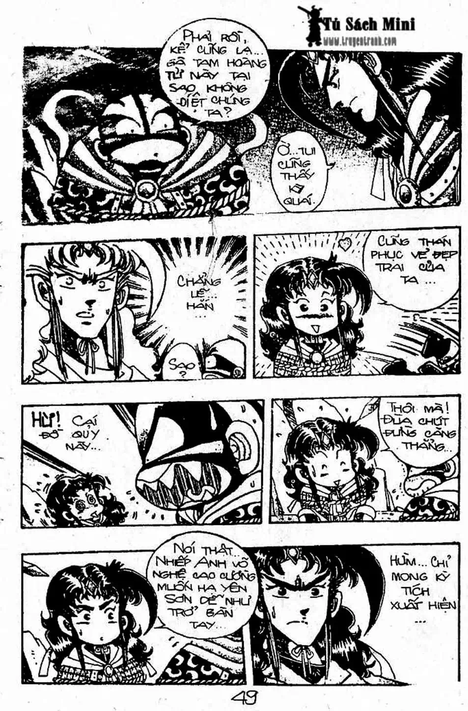 Truyện Tranh Cậu Bé Đế Vương trang 5