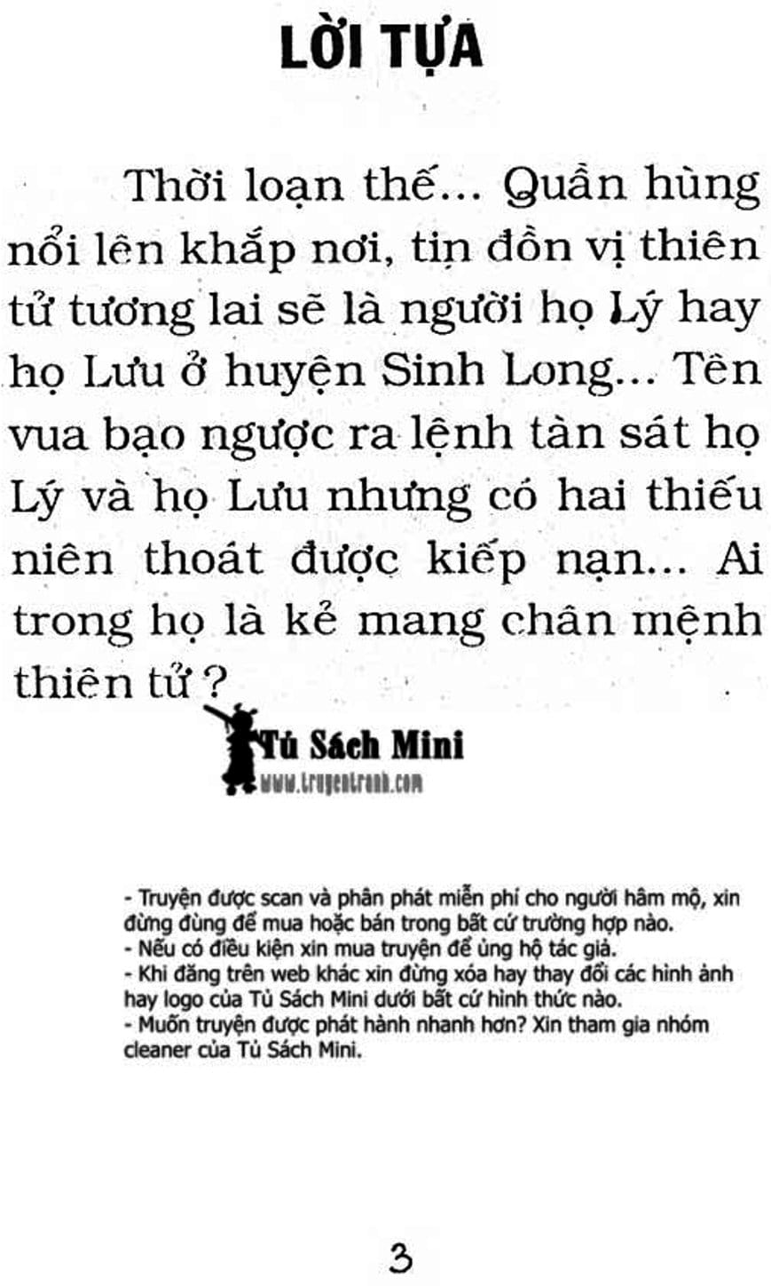 Truyện Tranh Cậu Bé Đế Vương trang 5