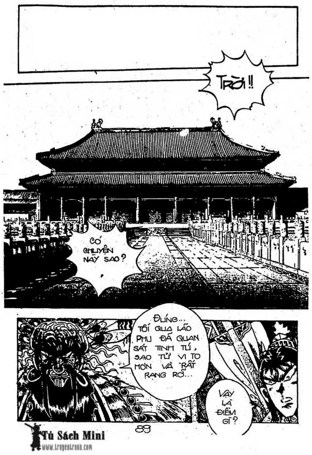 Truyện Tranh Cậu Bé Đế Vương trang 5