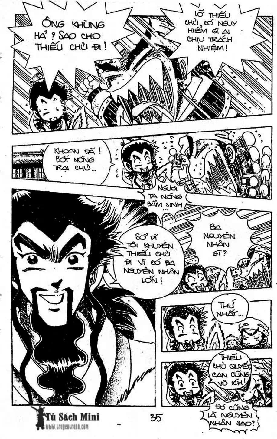 Truyện Tranh Cậu Bé Đế Vương trang 5