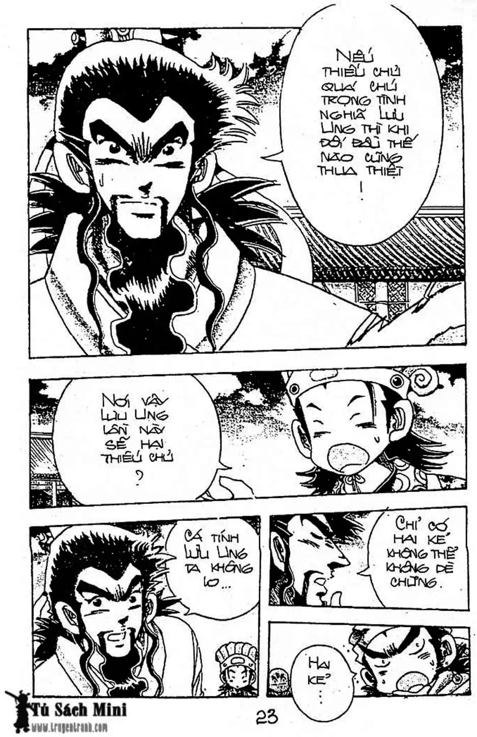 Truyện Tranh Cậu Bé Đế Vương trang 5