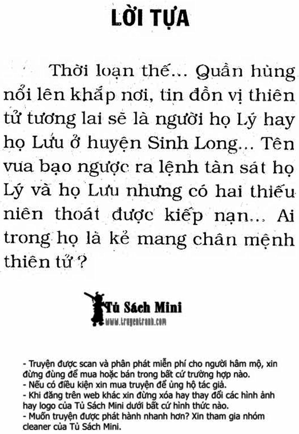 Truyện Tranh Cậu Bé Đế Vương trang 5