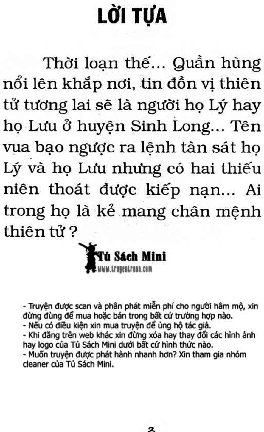 Truyện Tranh Cậu Bé Đế Vương trang 5