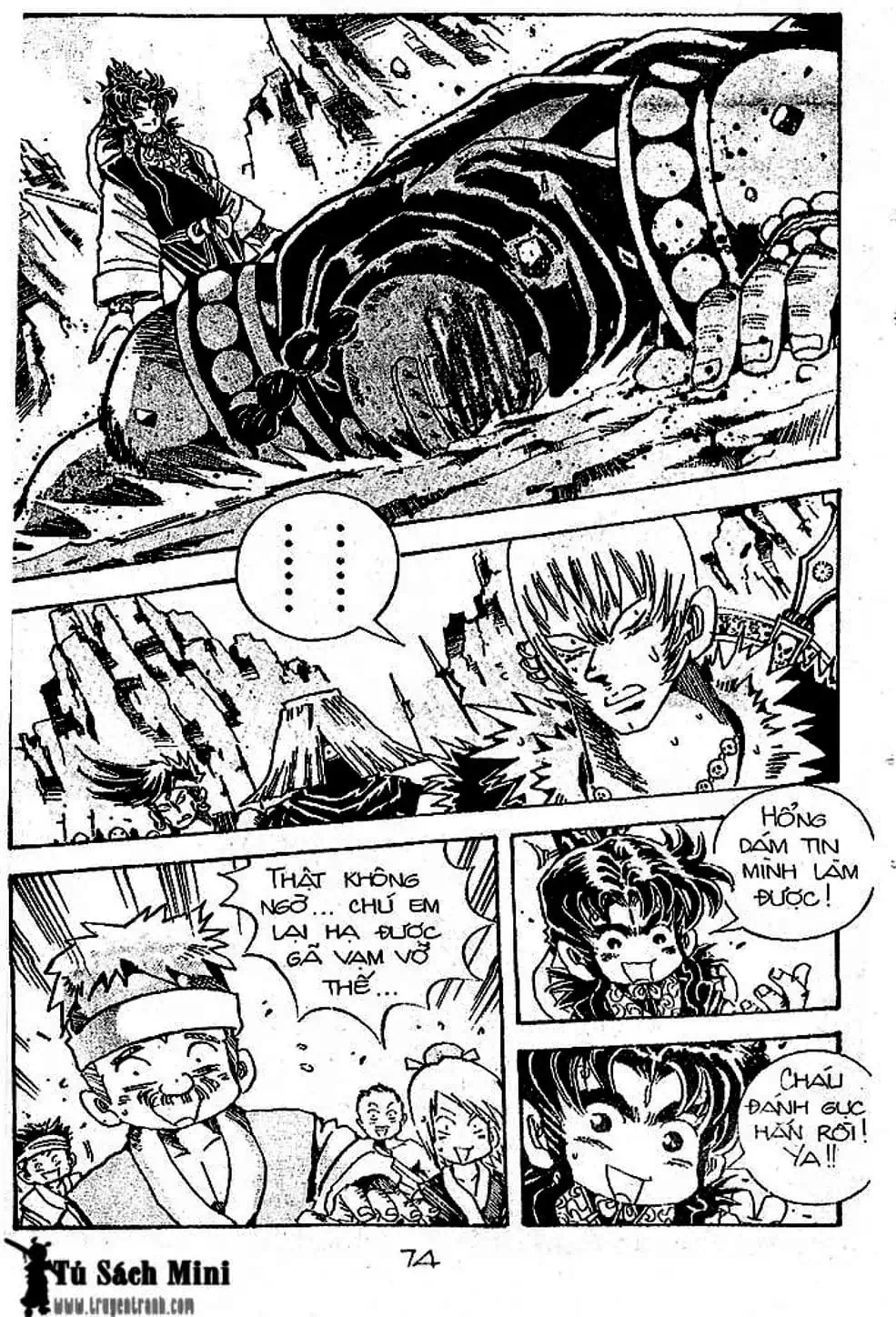 Truyện Tranh Cậu Bé Đế Vương trang 5