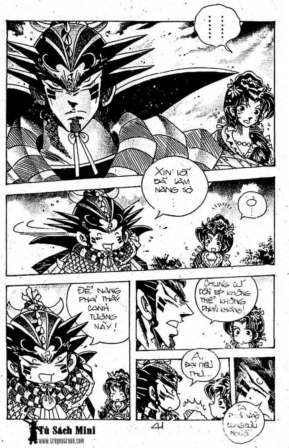 Truyện Tranh Cậu Bé Đế Vương trang 5