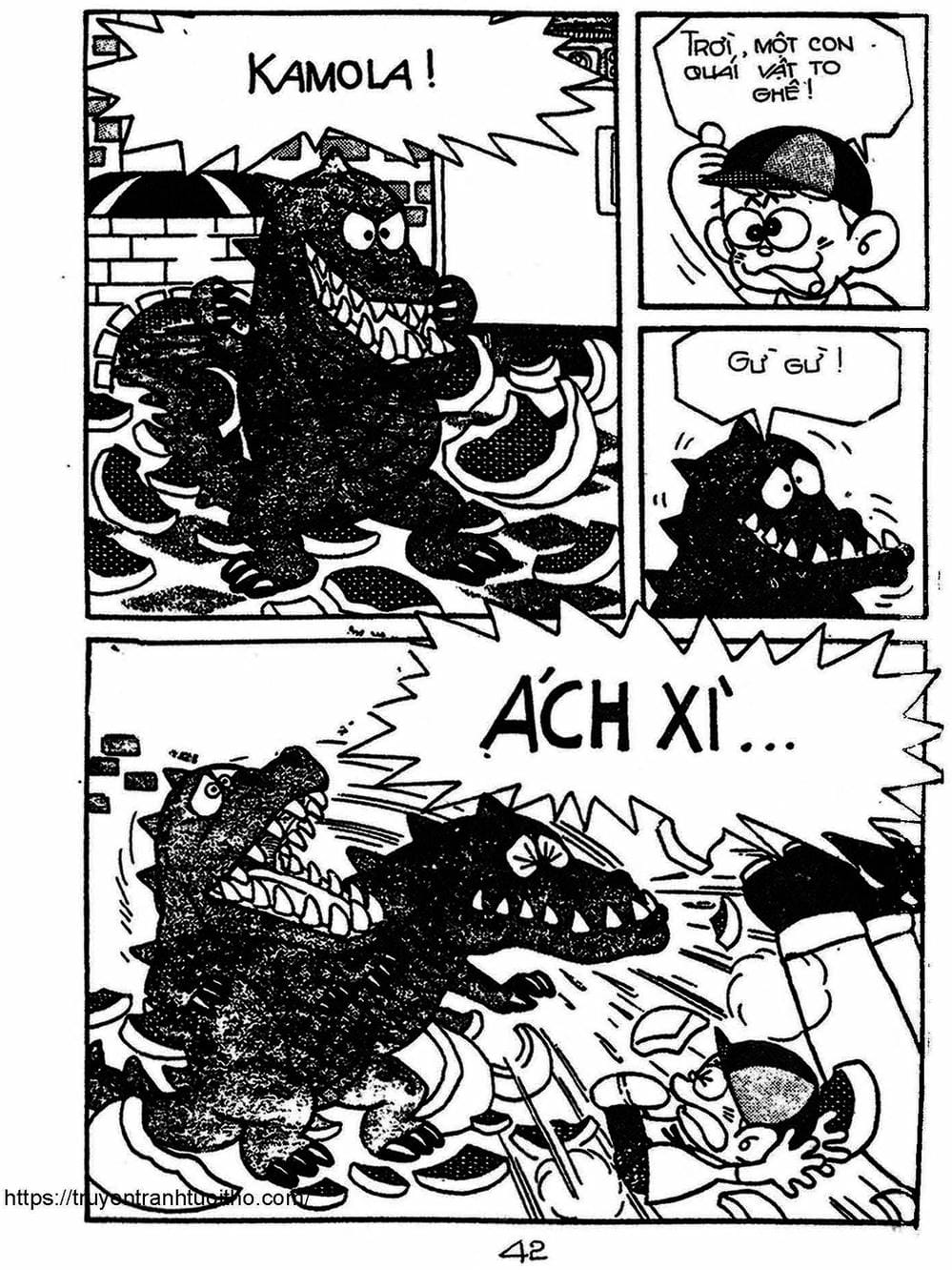 Truyện Tranh Cậu Bé Ngoài Hành Tinh - Kaibutsu Kun trang 4