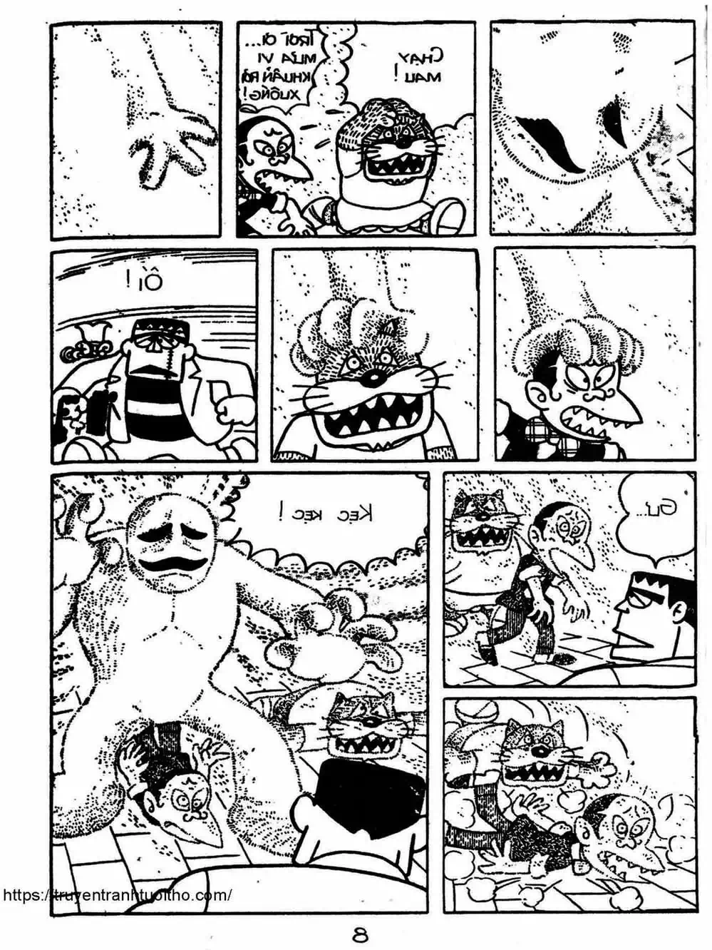 Truyện Tranh Cậu Bé Ngoài Hành Tinh - Kaibutsu Kun trang 4