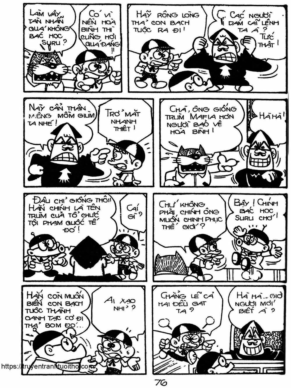 Truyện Tranh Cậu Bé Ngoài Hành Tinh - Kaibutsu Kun trang 4