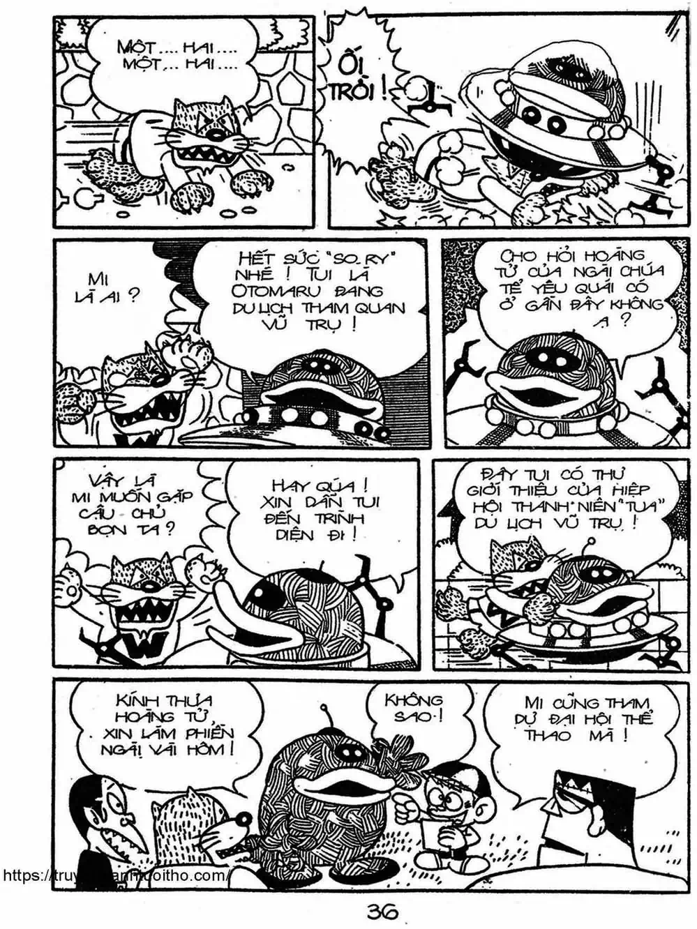 Truyện Tranh Cậu Bé Ngoài Hành Tinh - Kaibutsu Kun trang 4