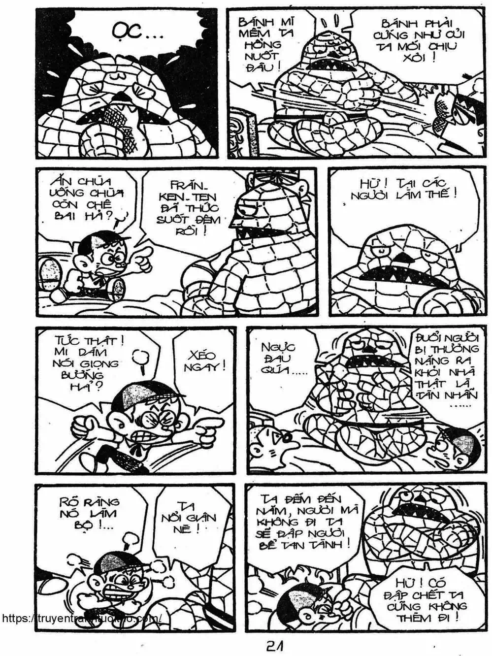 Truyện Tranh Cậu Bé Ngoài Hành Tinh - Kaibutsu Kun trang 4