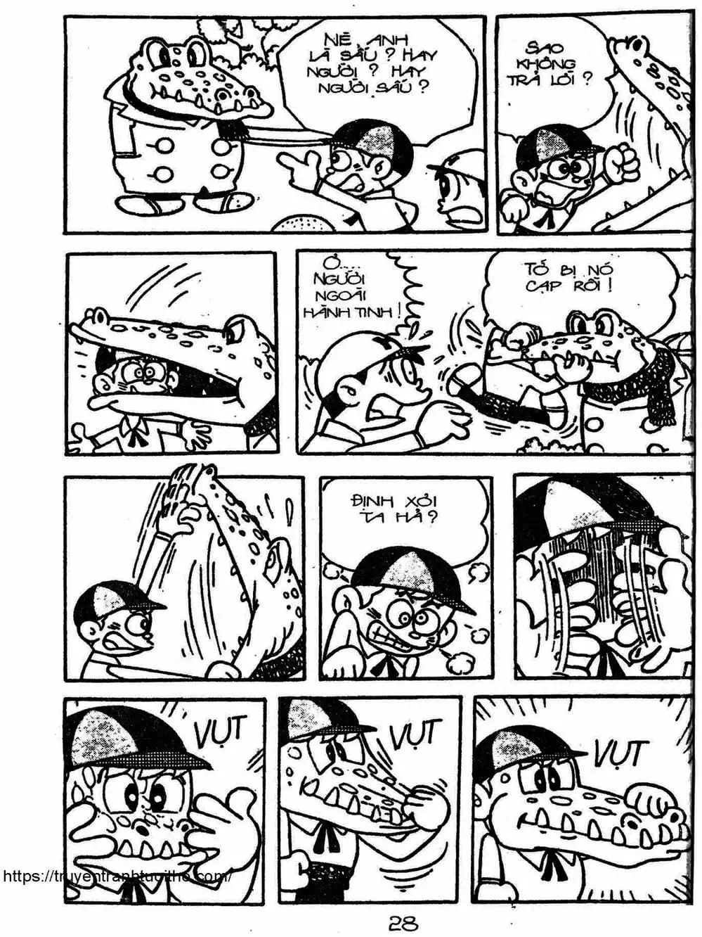 Truyện Tranh Cậu Bé Ngoài Hành Tinh - Kaibutsu Kun trang 4