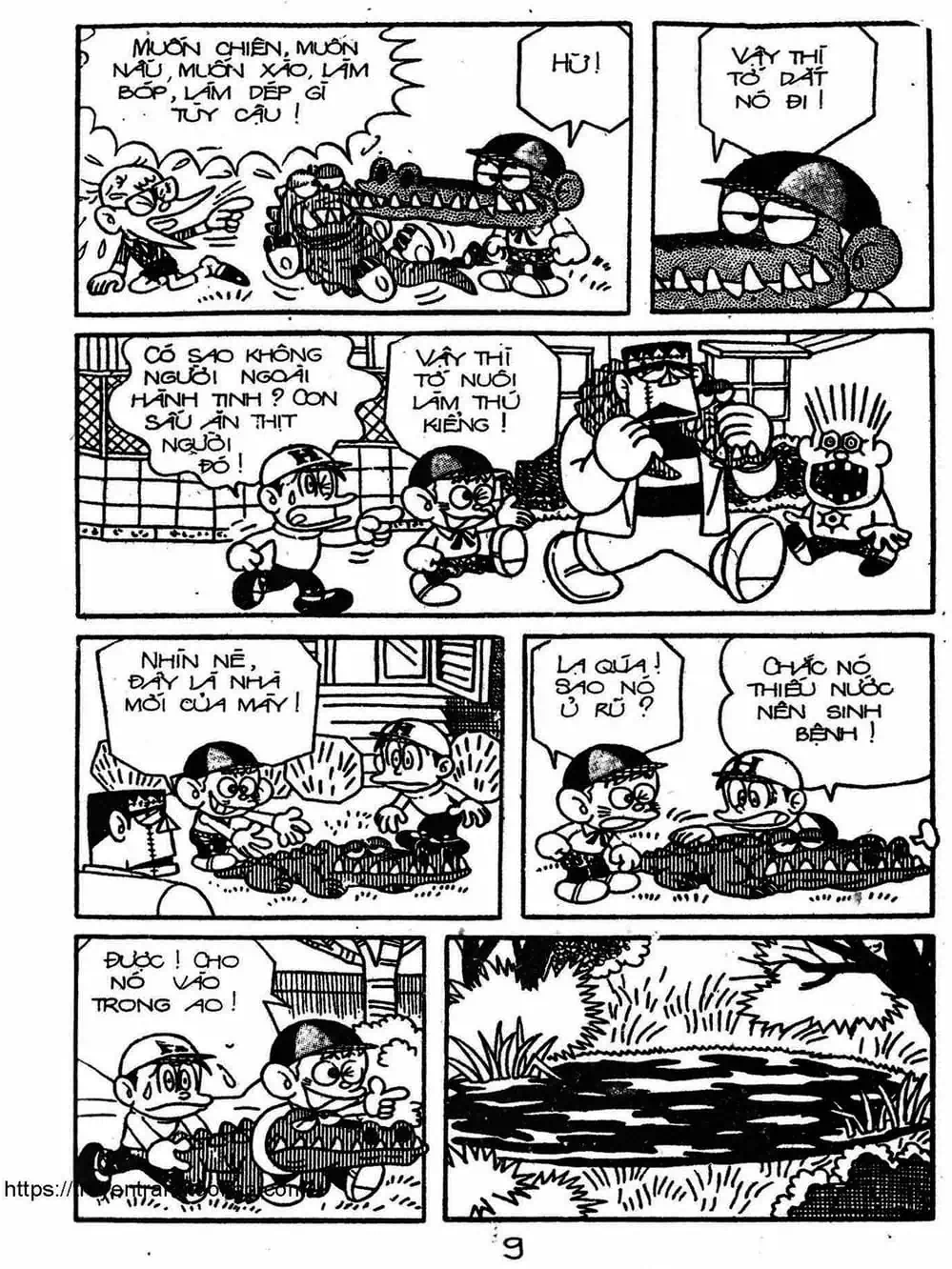 Truyện Tranh Cậu Bé Ngoài Hành Tinh - Kaibutsu Kun trang 4