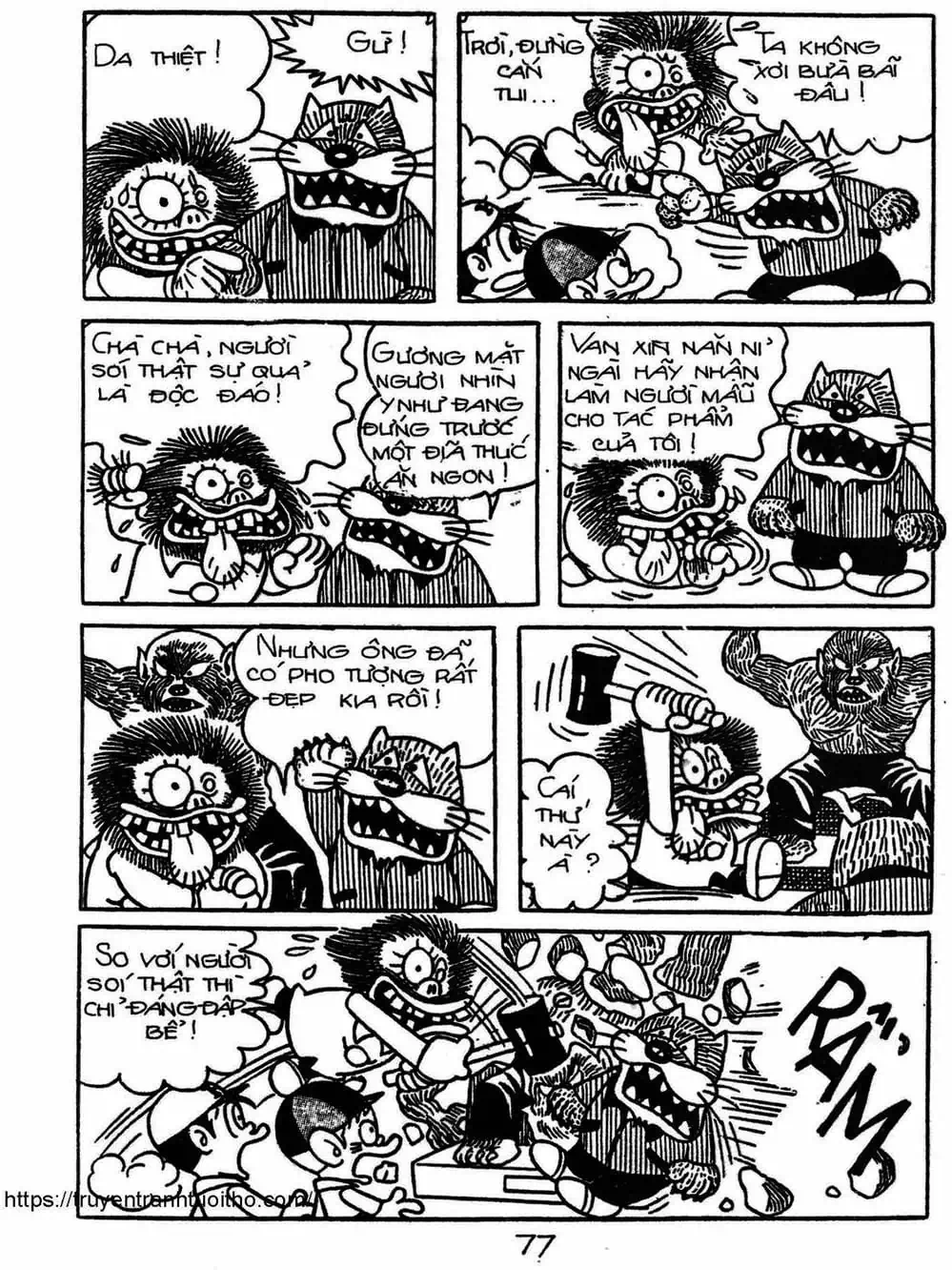 Truyện Tranh Cậu Bé Ngoài Hành Tinh - Kaibutsu Kun trang 4