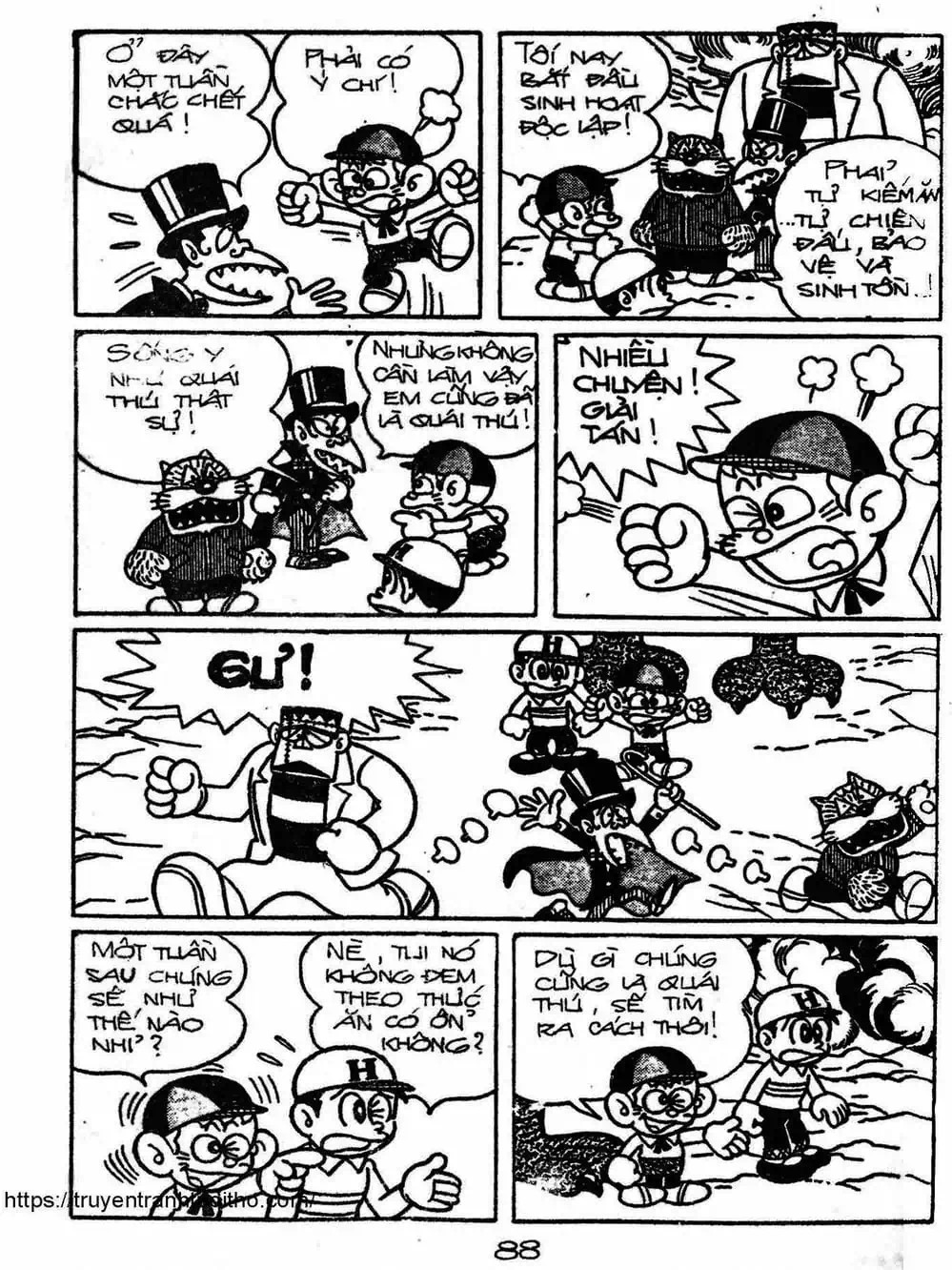 Truyện Tranh Cậu Bé Ngoài Hành Tinh - Kaibutsu Kun trang 4