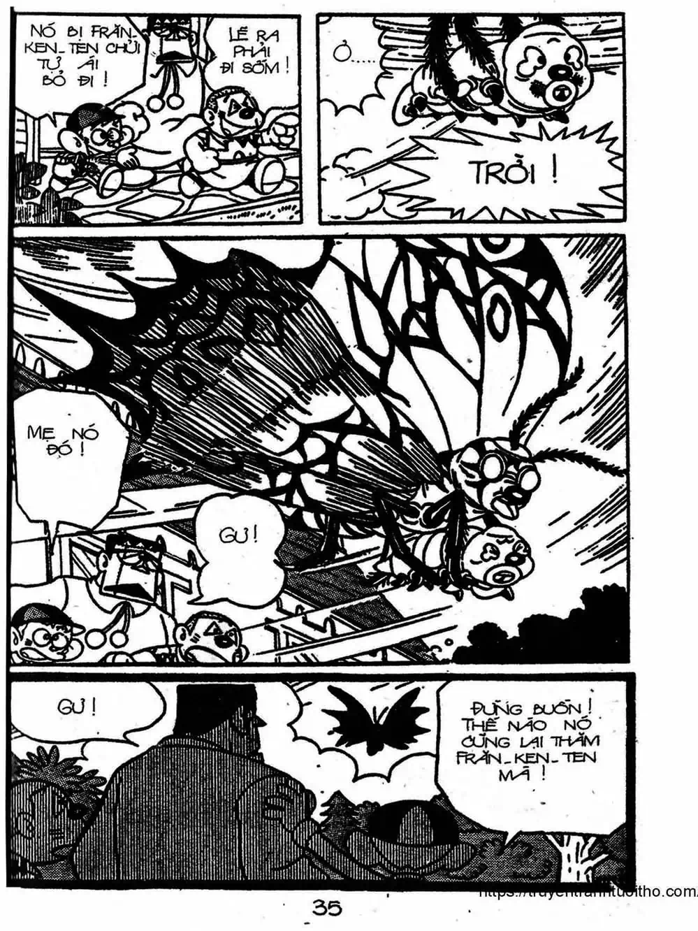 Truyện Tranh Cậu Bé Ngoài Hành Tinh - Kaibutsu Kun trang 4