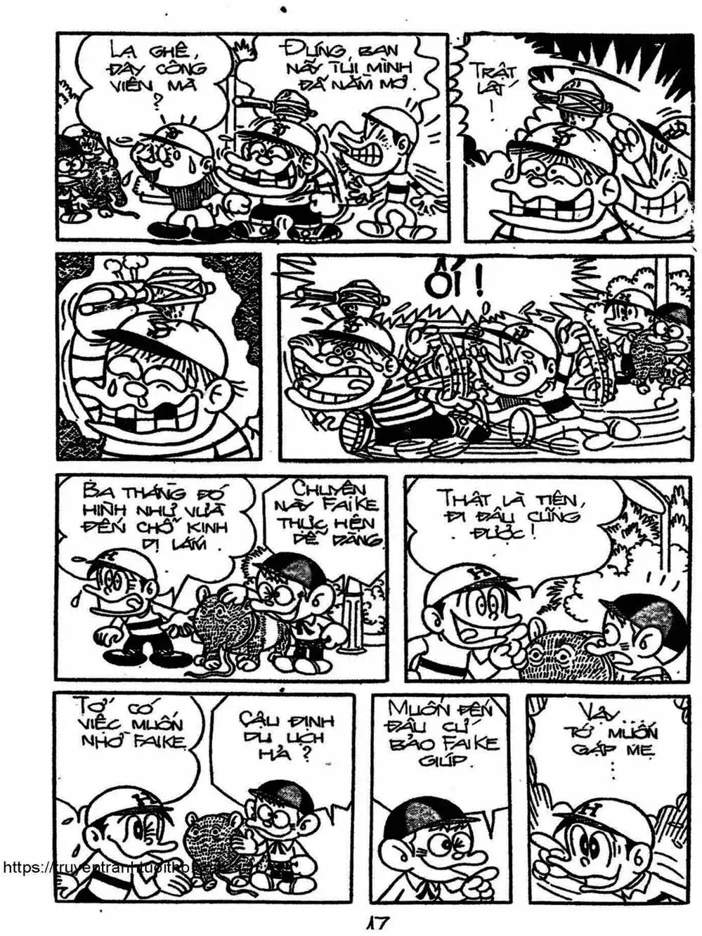 Truyện Tranh Cậu Bé Ngoài Hành Tinh - Kaibutsu Kun trang 4