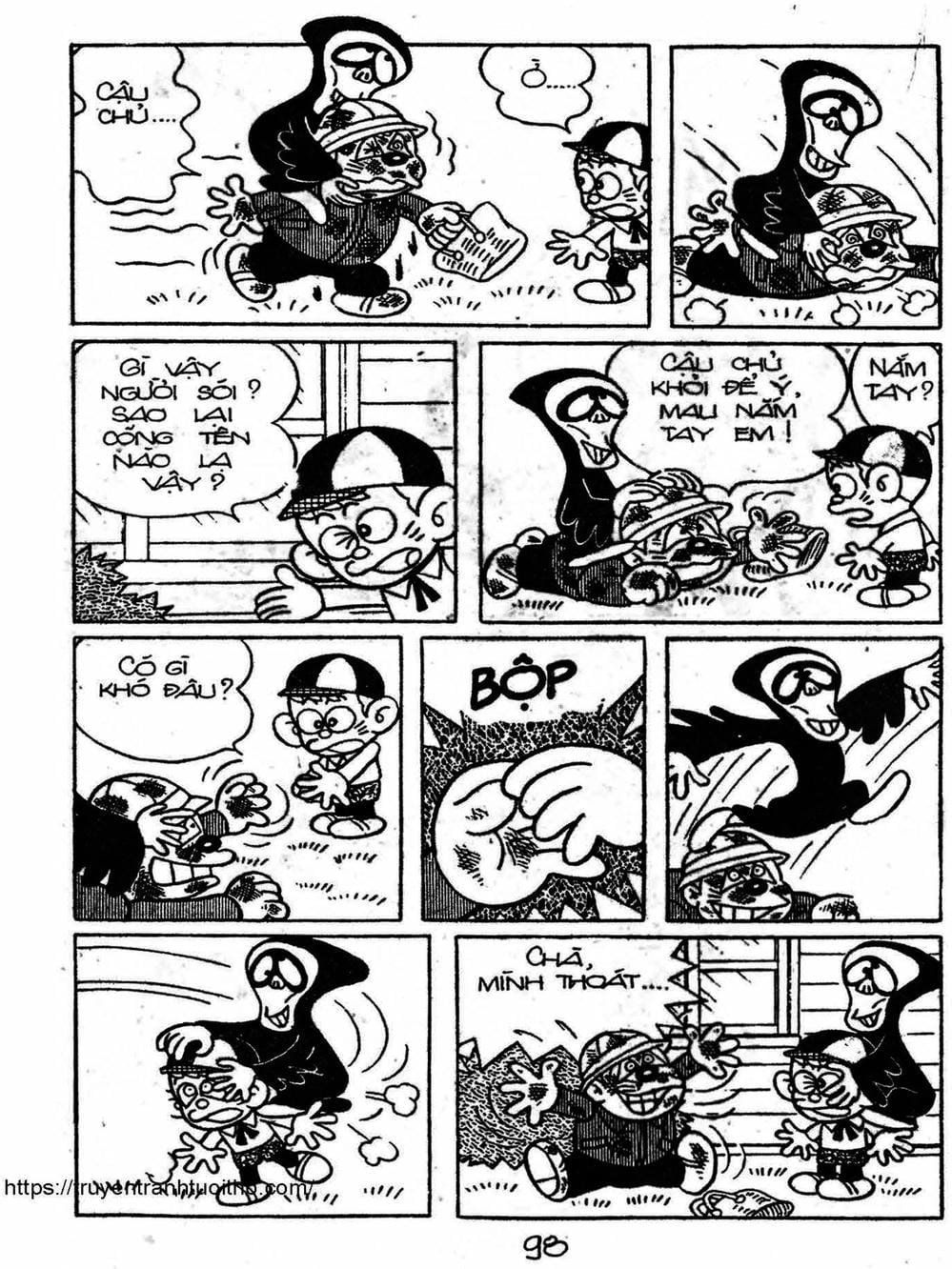 Truyện Tranh Cậu Bé Ngoài Hành Tinh - Kaibutsu Kun trang 4