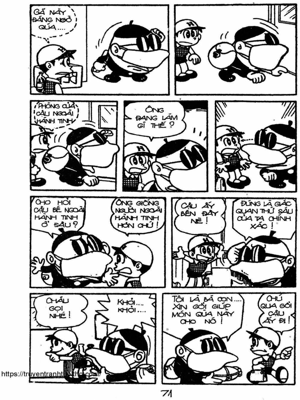 Truyện Tranh Cậu Bé Ngoài Hành Tinh - Kaibutsu Kun trang 4