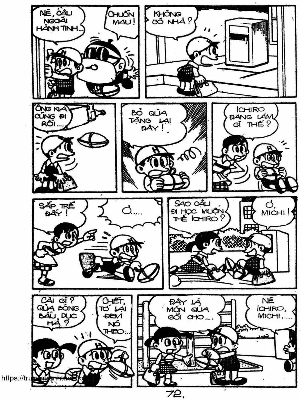 Truyện Tranh Cậu Bé Ngoài Hành Tinh - Kaibutsu Kun trang 4