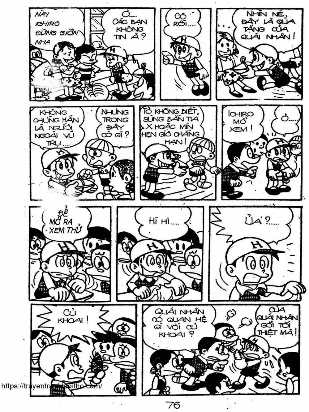 Truyện Tranh Cậu Bé Ngoài Hành Tinh - Kaibutsu Kun trang 4