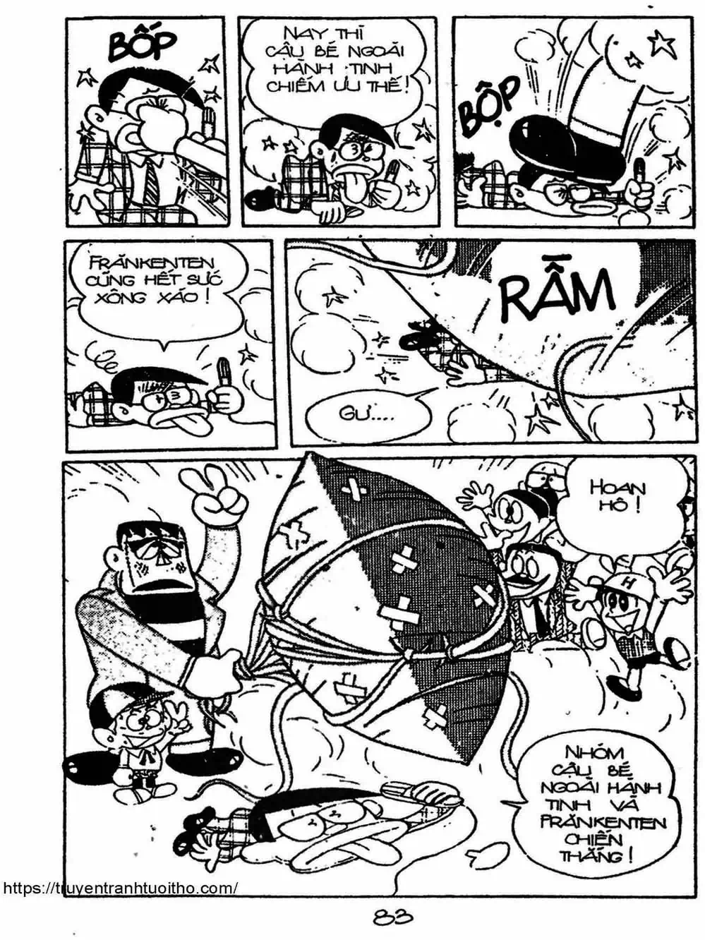 Truyện Tranh Cậu Bé Ngoài Hành Tinh - Kaibutsu Kun trang 4