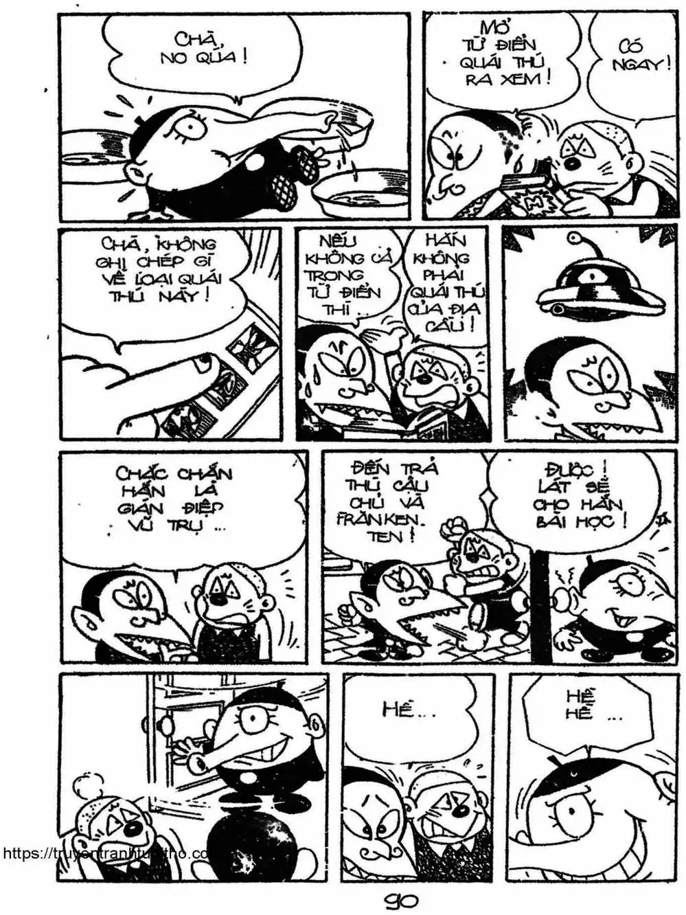 Truyện Tranh Cậu Bé Ngoài Hành Tinh - Kaibutsu Kun trang 4
