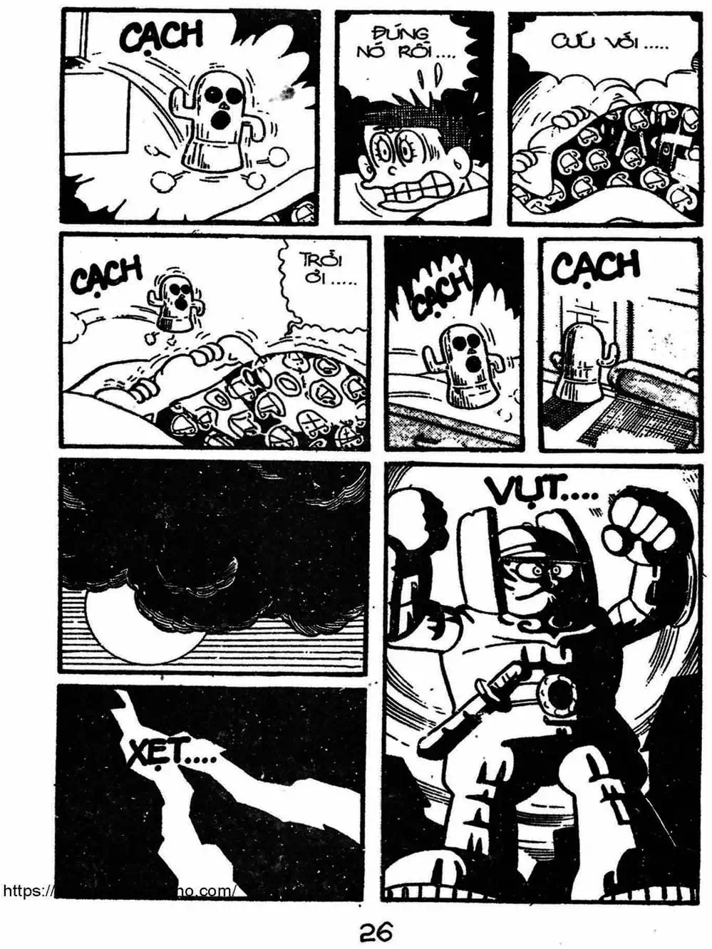 Truyện Tranh Cậu Bé Ngoài Hành Tinh - Kaibutsu Kun trang 4