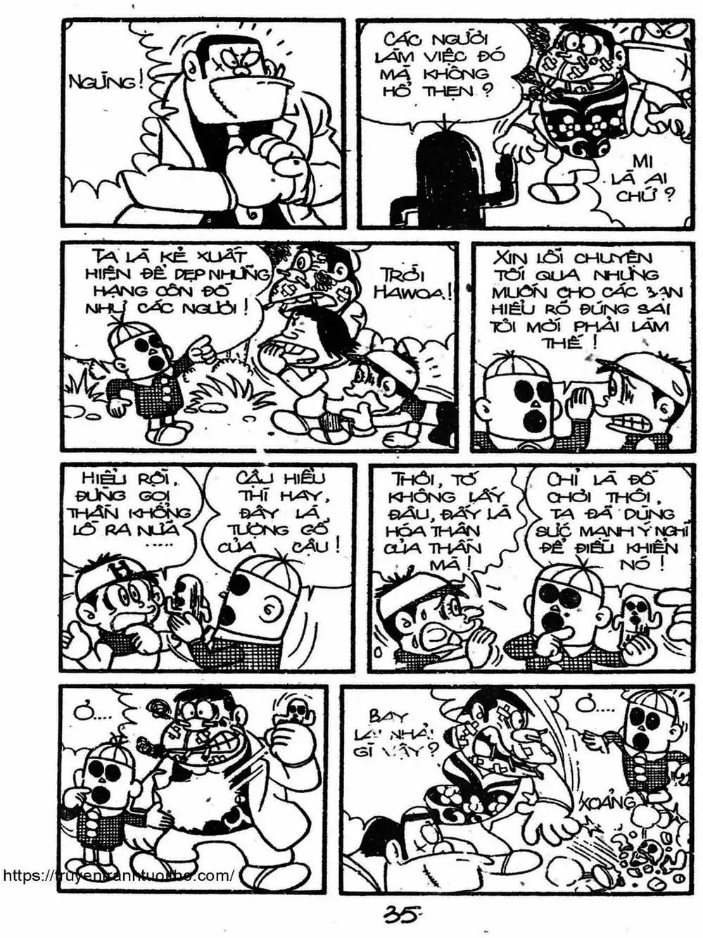 Truyện Tranh Cậu Bé Ngoài Hành Tinh - Kaibutsu Kun trang 4
