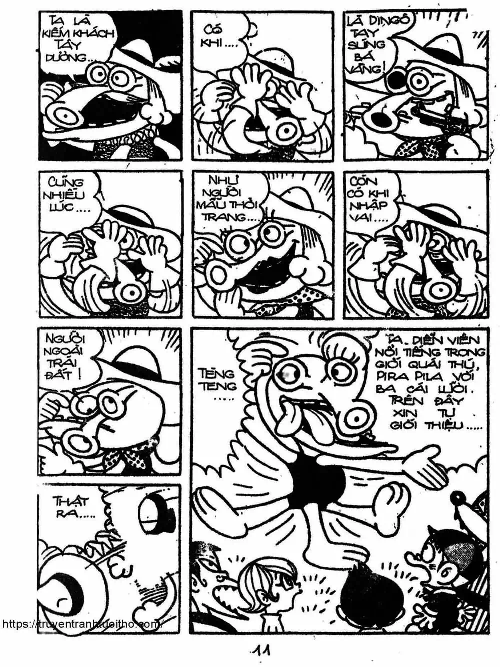 Truyện Tranh Cậu Bé Ngoài Hành Tinh - Kaibutsu Kun trang 4