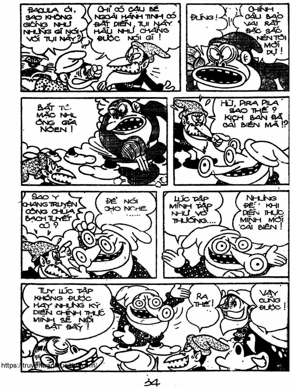 Truyện Tranh Cậu Bé Ngoài Hành Tinh - Kaibutsu Kun trang 4