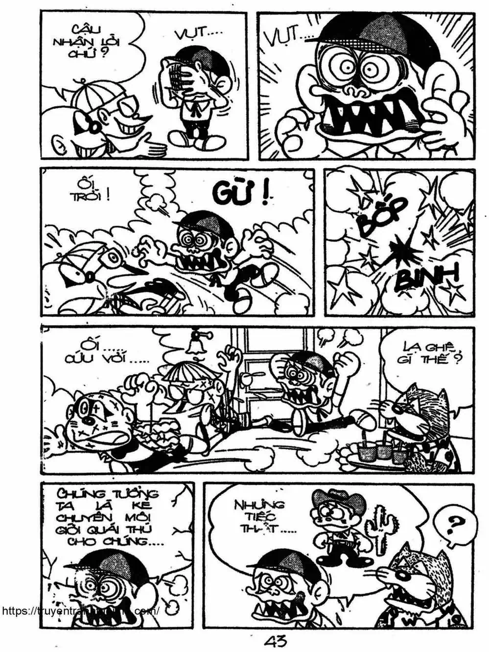 Truyện Tranh Cậu Bé Ngoài Hành Tinh - Kaibutsu Kun trang 4
