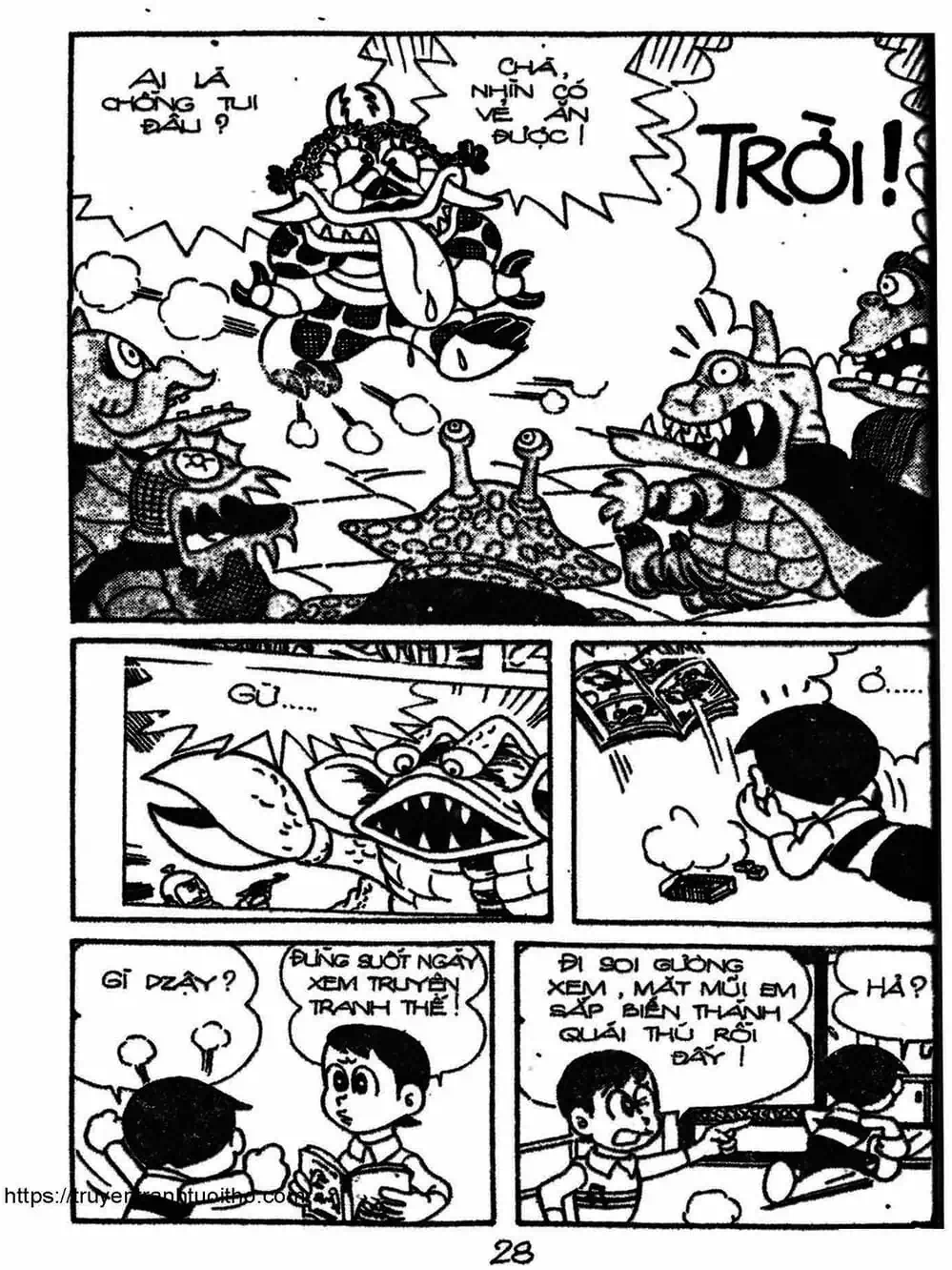 Truyện Tranh Cậu Bé Ngoài Hành Tinh - Kaibutsu Kun trang 4