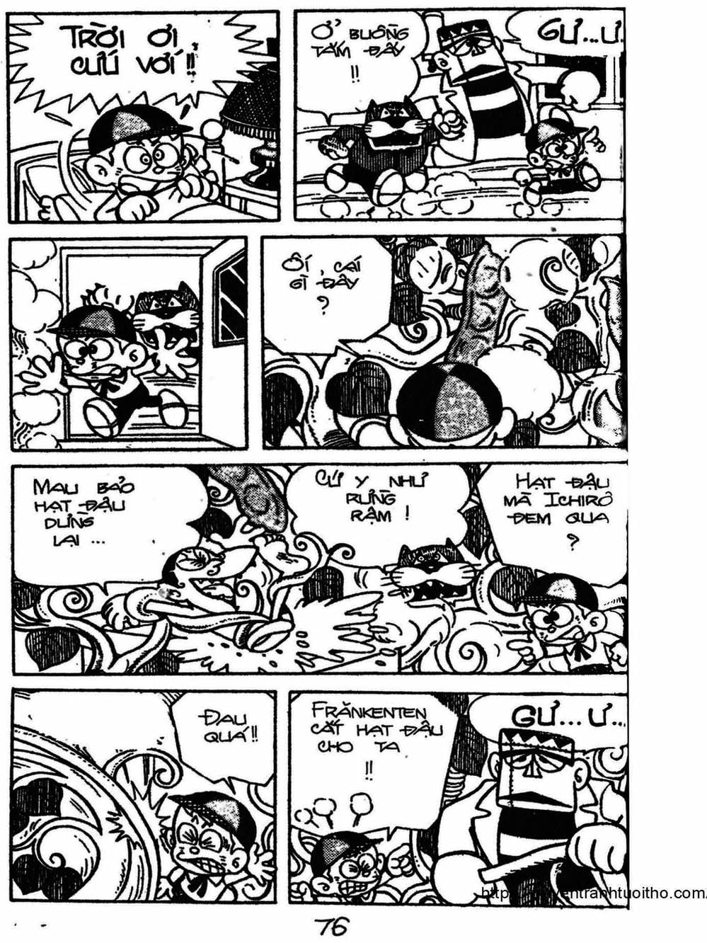 Truyện Tranh Cậu Bé Ngoài Hành Tinh - Kaibutsu Kun trang 4