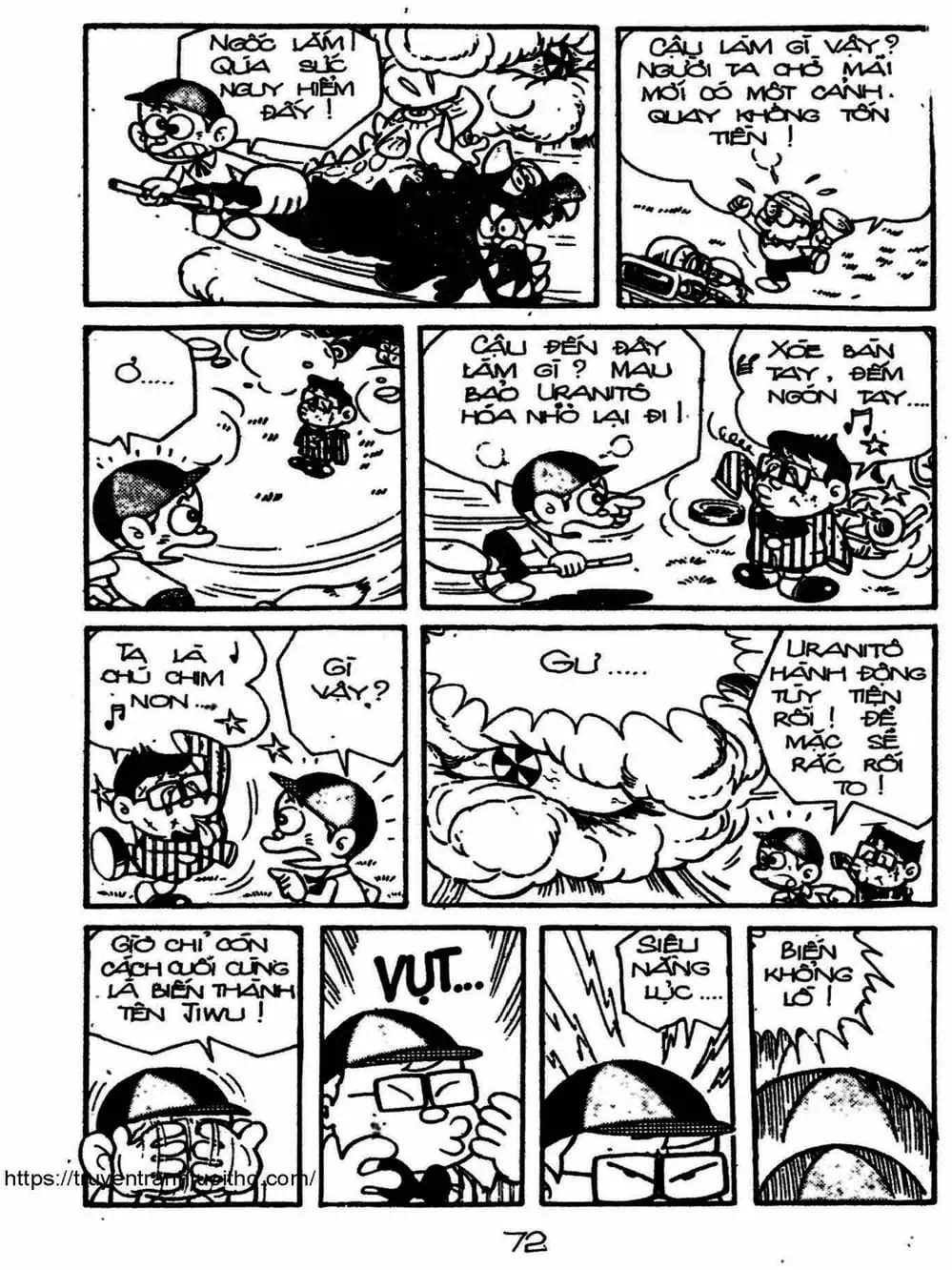 Truyện Tranh Cậu Bé Ngoài Hành Tinh - Kaibutsu Kun trang 4