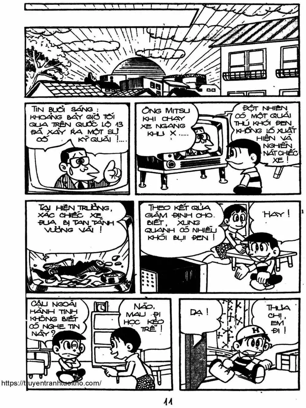 Truyện Tranh Cậu Bé Ngoài Hành Tinh - Kaibutsu Kun trang 4