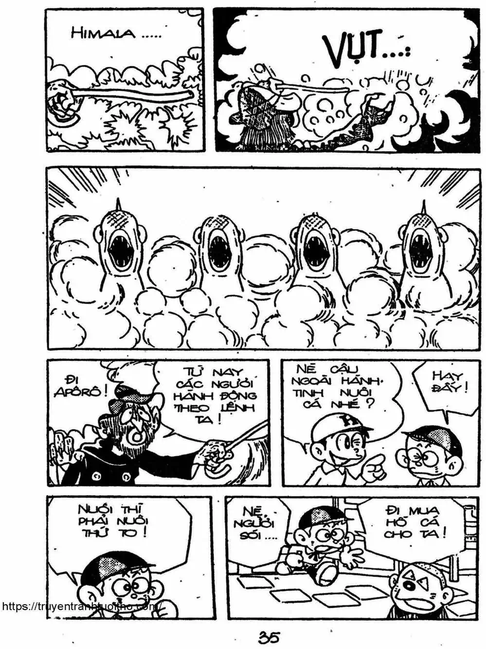 Truyện Tranh Cậu Bé Ngoài Hành Tinh - Kaibutsu Kun trang 4