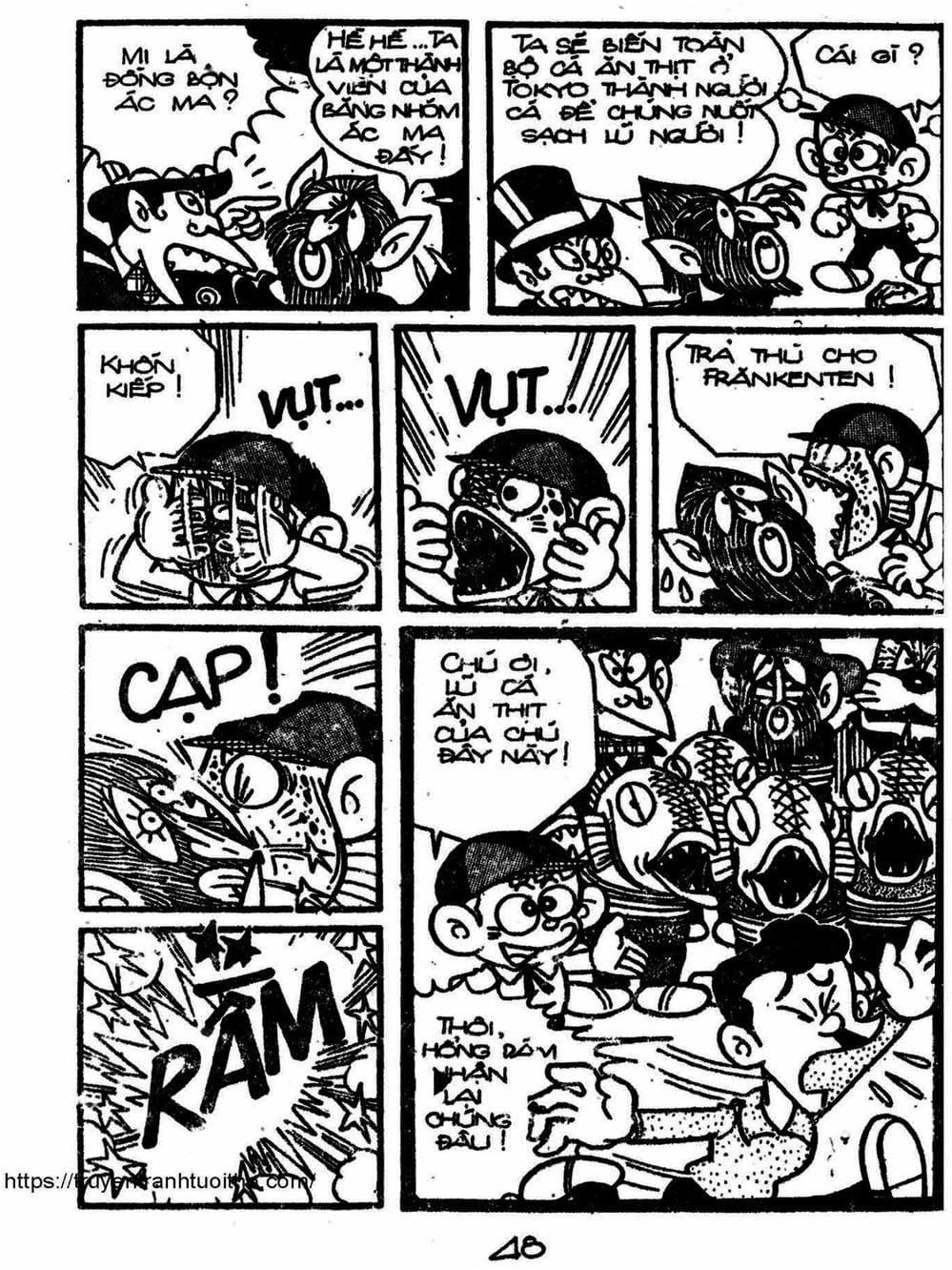Truyện Tranh Cậu Bé Ngoài Hành Tinh - Kaibutsu Kun trang 4