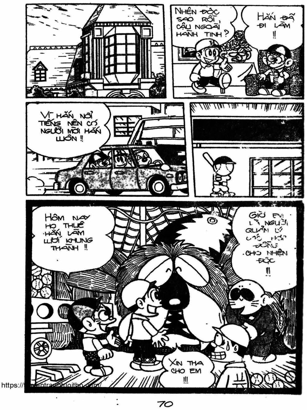 Truyện Tranh Cậu Bé Ngoài Hành Tinh - Kaibutsu Kun trang 4